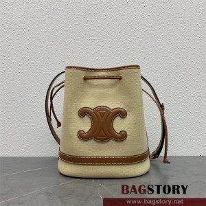 셀린느 CELINE   마린 텍스타일 버킷백 196752