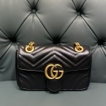 구찌 GUCCI 446744 GG 마몽 숄더백 미니 체인 마틀라세 미니백