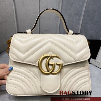 구찌 GUCCI GG 마몽 미니 탑 핸들 백 547260