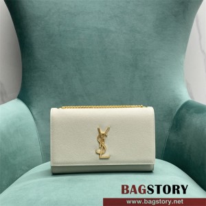 입생로랑 YSL 생로랑  모노그램 케이트 사첼백 미듐 24cm