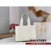 끌로에 Chloe 37cm 우디 토트백 미디움