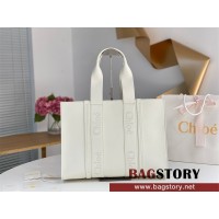 끌로에 Chloe 45cm 우디 토트백 라지