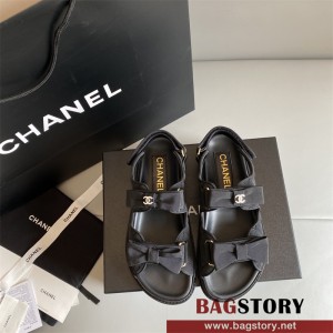 샤넬 CHANEL 힐 샌들 슬리퍼