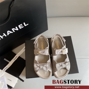 샤넬 CHANEL 힐 샌들 슬리퍼