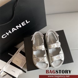 샤넬 CHANEL 힐 샌들 슬리퍼