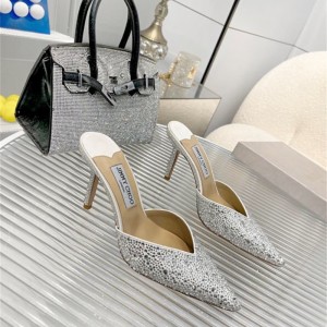 지미추 JimmyChoo 힐 샌들 슬리퍼 7.5cm