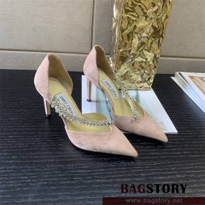지미추 JimmyChoo 힐 샌들 슬리퍼 8.5cm