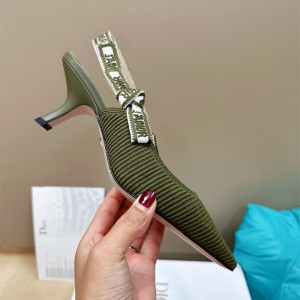 디올 DIOR 힐 샌들 슬리퍼 6.5cm