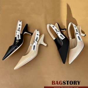 디올 DIOR 힐 샌들 슬리퍼 6.5cm