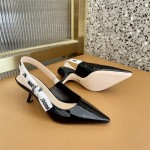 디올 DIOR 힐 샌들 슬리퍼 6.5cm