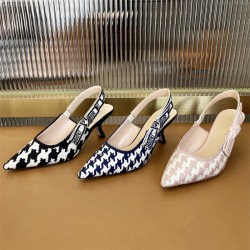 디올 DIOR 힐 샌들 슬리퍼 6.5cm