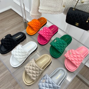 샤넬 CHANEL 힐 샌들 슬리퍼