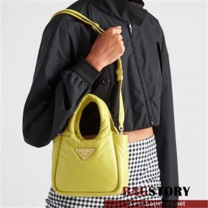 프라다 PRADA 신상 스몰 패딩 소프트 나파 가죽 백 1BA359