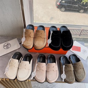 에르메스 HERMES 힐 샌들 슬리퍼