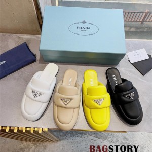 프라다 PRADA 힐 샌들 슬리퍼
