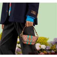 구찌 GUCCI  웹(Web) GG 탑 핸들 미니백 723762