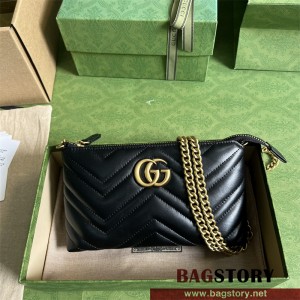 구찌 GUCCI 마몬트 마틀라세 미니 체인백 숄더백 443447