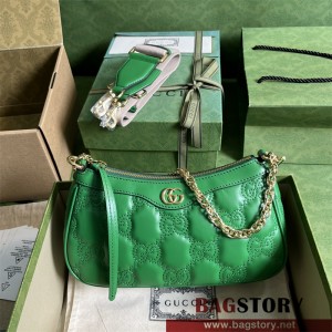 구찌 GUCCI GG 마틀라세 레더 핸드백 735049