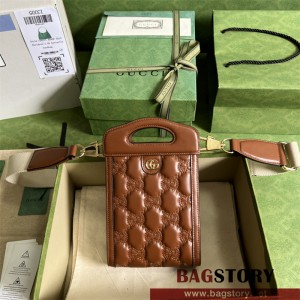 구찌 GUCCI GG 마틀라세 탑 핸들 미니백 723776