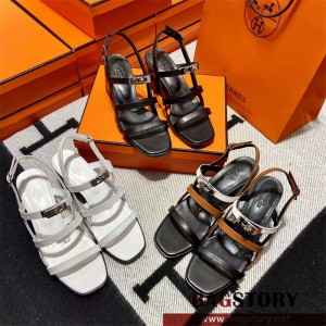 에르메스 HERMES 켈리 힐 샌들 슬리퍼