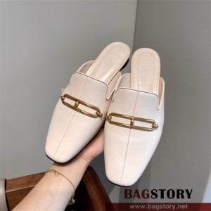 에르메스 HERMES 힐 샌들 슬리퍼