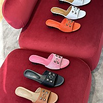 에르메스 HERMES 힐 샌들 슬리퍼