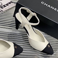 샤넬 CHANEL 힐 샌들 슬리퍼 23신상 7cm