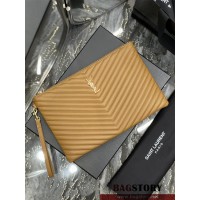 입생로랑 YSL 생로랑 모노그램 클러치 440222 36CM