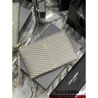 입생로랑 YSL 생로랑 모노그램 클러치 440222 36CM