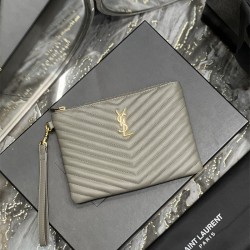 입생로랑 YSL 생로랑 모노그램 클러치 379039 24CM