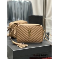 입생로랑 YSL 520534 마틀라세 레더 루 카메라백