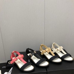 샤넬 CHANEL 힐 샌들 슬리퍼