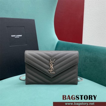 입생로랑 YSL 393953 파리올 생로랑 YSL 쉐브론 클러치겸 크로스백