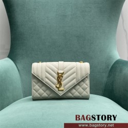 입생로랑 YSL 생로랑  526286 퀼티드 텍스처드 스몰 앙브로프 체인숄더백 600195 21cm