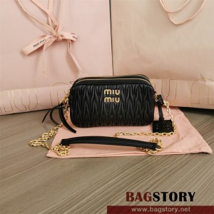 미우미우 MIUMIU  마테라쎄 나파 미니  크로스백 5BP045