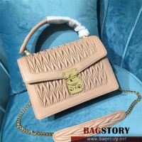 미우미우 MIUMIU 컨피덴셜 마테라세 숄더백 5BA094