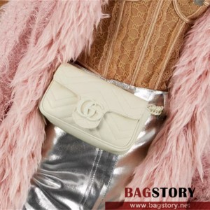 구찌 GUCCI 699757 GG 마몬트 벨트 백