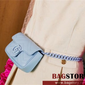 구찌 GUCCI 699757 GG 마몬트 벨트 백
