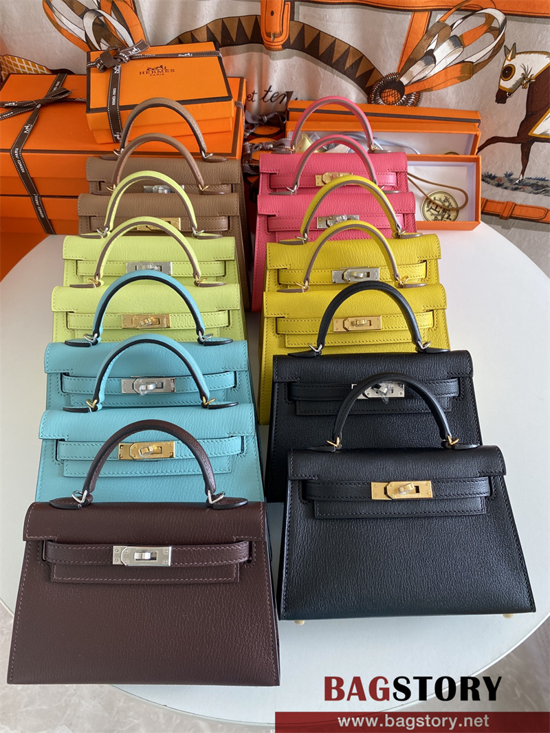 에르메스 HERMES MINI Kelly 미니켈리2 양가죽 19CM