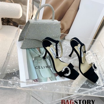 지미추 JimmyChoo 힐 샌들 슬리퍼 6.5CM 8.5CM