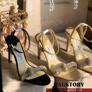 지미추 JimmyChoo 힐 샌들 슬리퍼 10CM