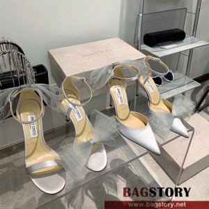 지미추 JimmyChoo 힐 샌들 슬리퍼 8.5CM