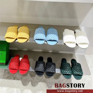 보테가베네타 BV 힐 샌들 슬리퍼