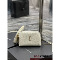 입생로랑 YSL 생로랑 가비 퀼팅 체인 파우치  733667