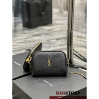 입생로랑 YSL 생로랑 가비 퀼팅 체인 파우치 733667