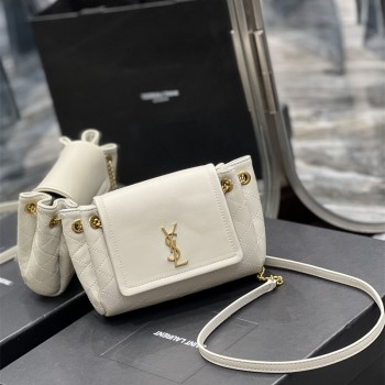 입생로랑 YSL 생로랑 노리타 체인 램스킨 숄더백 미니 숄더백 672738