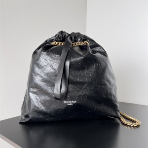 발렌시아가 BALENCIAGA 퀼트 쇼퍼백 라지