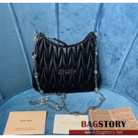 미우미우 MIUMIU 마틀라쎄 크리스탈 퀼팅 체인백 5BH189