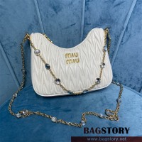 미우미우 MIUMIU 마틀라세 나파 가죽 숄더백 5BH211