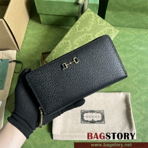 구찌 GUCCI 호스  지퍼 어라운드 장지갑 700484